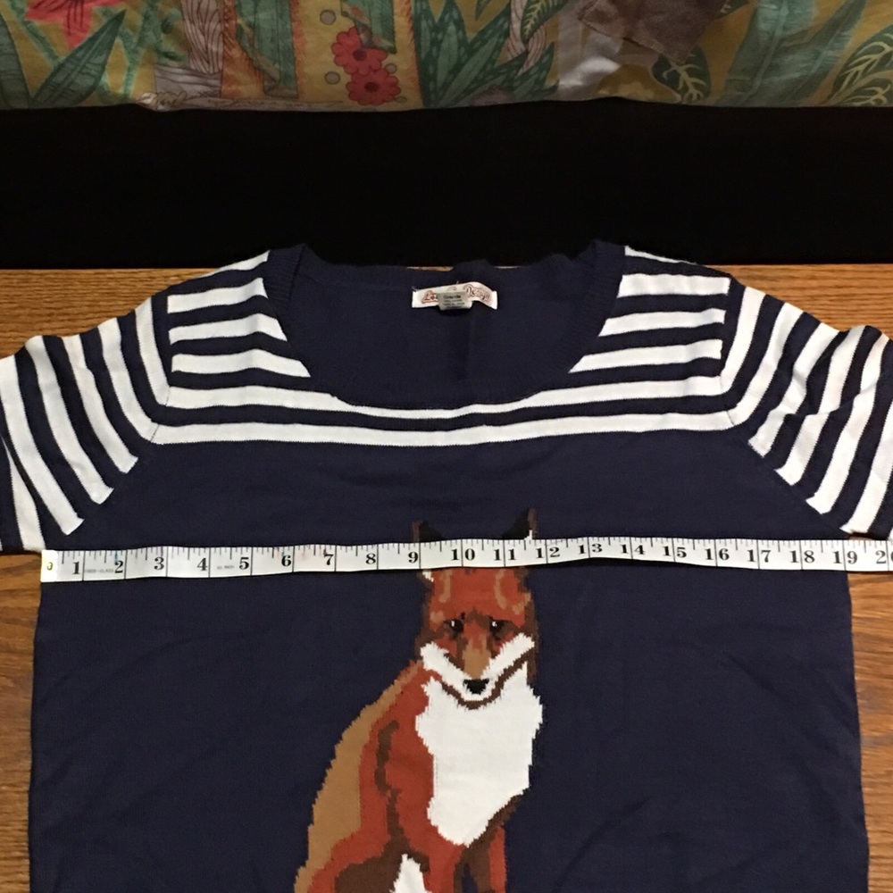 Fox Sweater by Love by Design LARGE